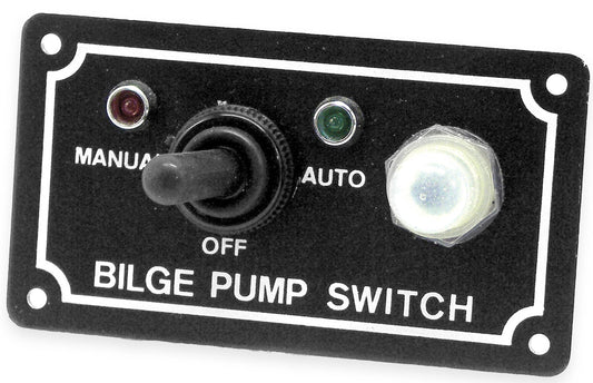 Shoreline SL52268 Bilge Pump Switch 3-Way Panel