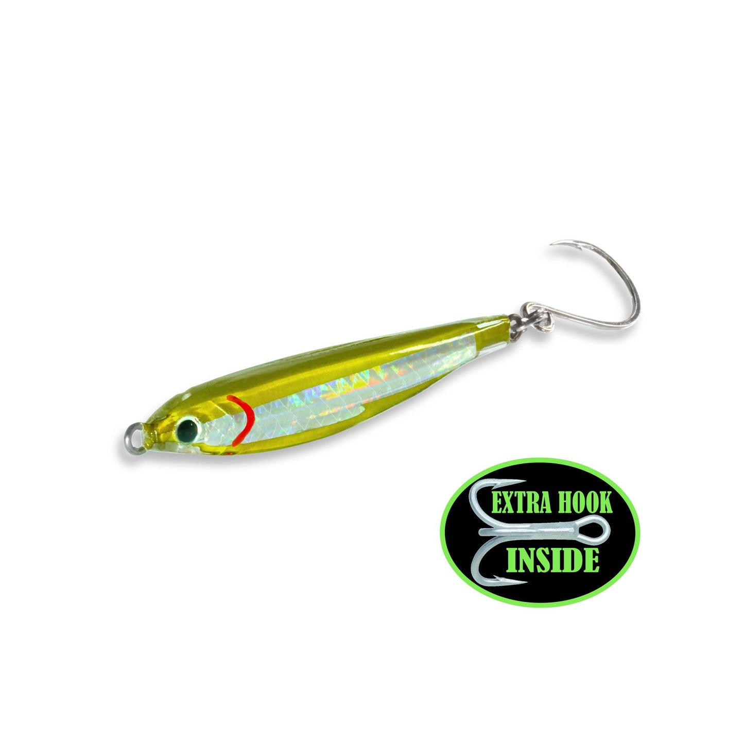 Fat Cow FMRJ28-OL Epoxy Resin Fat Minnow Epoxy Resin Jig 1 OZ Olive