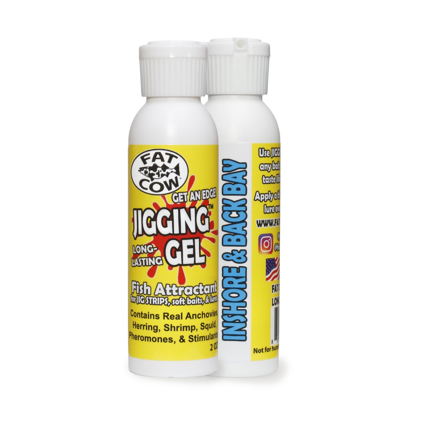 Fat Cow JG2INSBB Jigging Gel 2 oz Inshore & Backbay